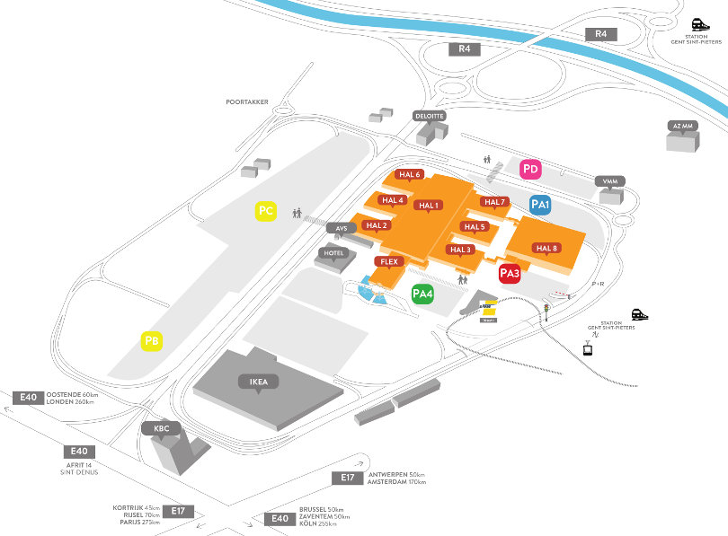 FExpo plan parking route goods