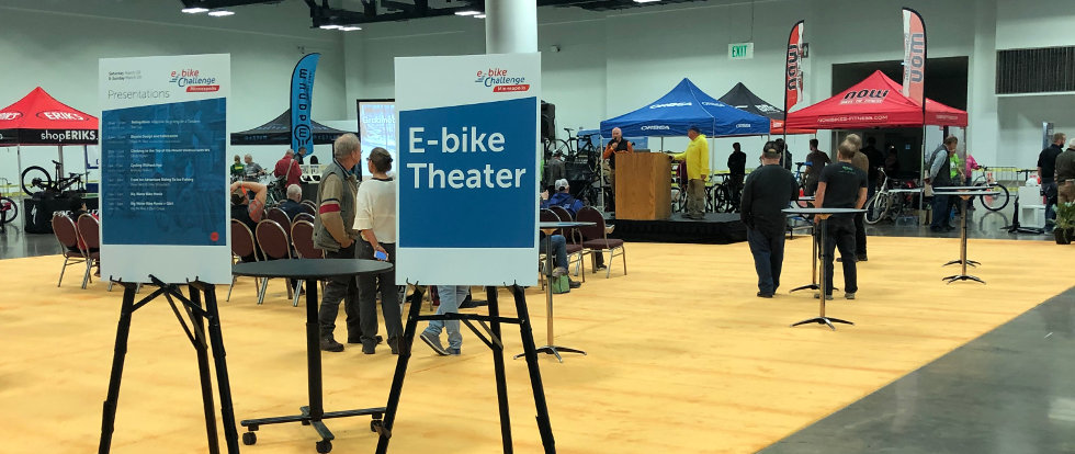 E-bike theater during the fair