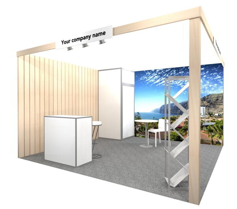 compleet ingerichte stand