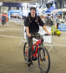 testing e-bikes indoor tracks