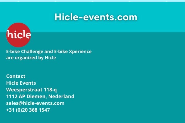 footer of hicle events