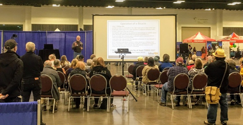 The well attended lecture of Dorian Grilley