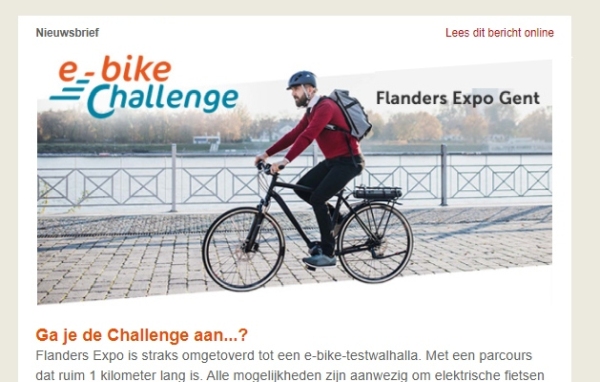 nieuwsbrief E-bike Challenge nieuwsbrief E-bike Challenge