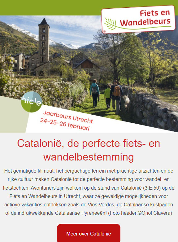 nieuwsbrief fiets en wandelbeurs
