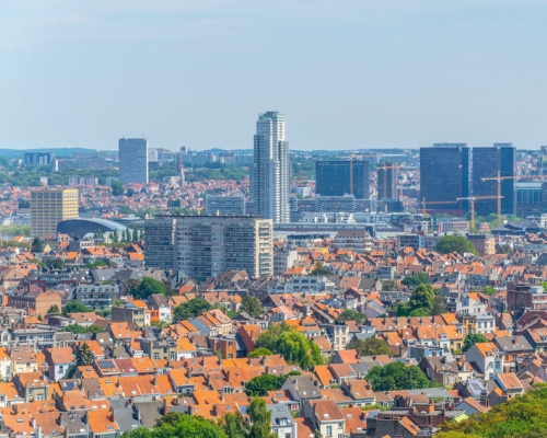 Een van de presentaties op de IBTC ging over Brussel, dat in een echte fietsstad verandert