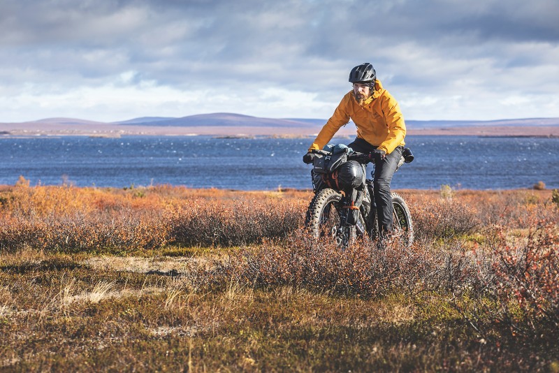 bikepacking in Finland