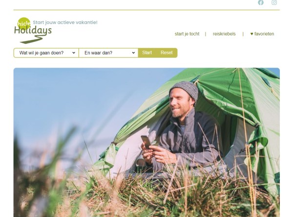 hicle holidays homepage